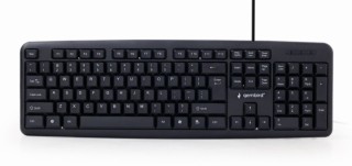 teclado gembird usb negro diseno eeuu