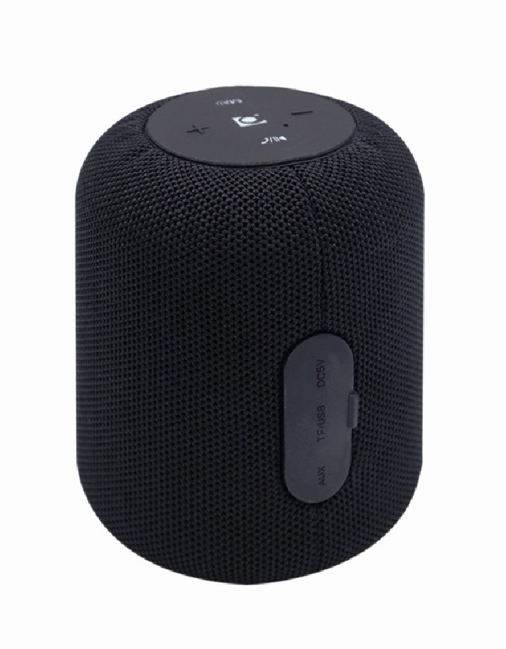 altavoz portatil gembird 5w  bluetooth con micro negro