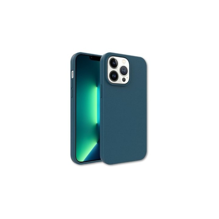 funda qcharx biodegradable iphone 17 pro azul wheat straw tpu biodegradable libre bpa y toxicos