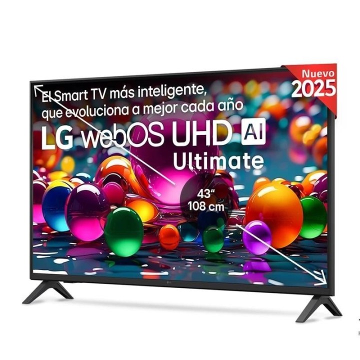 lg 43ua75006la tv 43" uhd ai stv usb hdmi bt