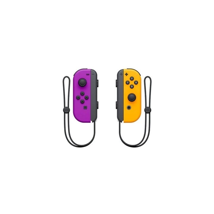 par de mandos joy con, derecho e izquierdo, con dos correas de los mandos joy con  grises . segÃ£on