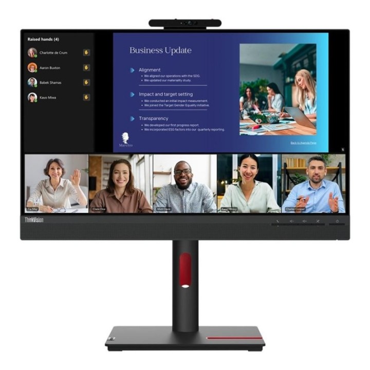 lenovo monitor lenovo thinkvision t24v   30 23.8 pulgadas fhd 75hz