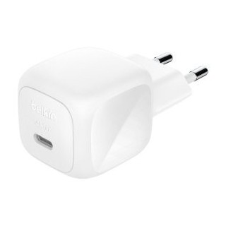 cargador usb belkin wca013kqwh usb c pd 45w color blanco