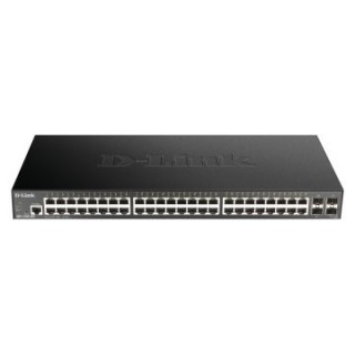 switch semigestionable d link dgs 1250 52x/e 48p giga + 4p 10g sfp+ capacidad de switching 176gbps