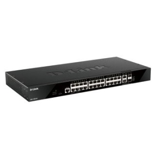 switch gestionable d link l3 stakable dgs 1520 28 24p giga + 2p 10g + 2p sfp