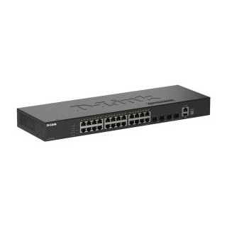 switch semigestionable d link stackable dgs 1530 28/e 24p giga + 4p 10g sfp+