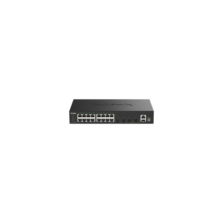 switch semigestionable d link stackable dgs 1530 20/e 16p giga + 4p 10g sfp+