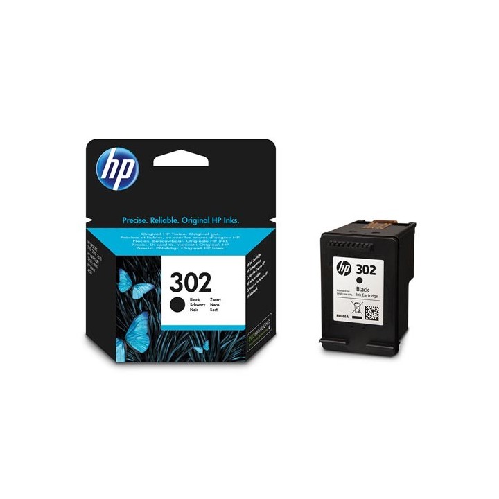 tinta hp f6u66ae nao 302 negro