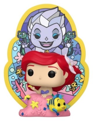 funko funko pop deluxe little mermaid ariel  glass