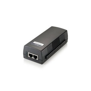poe injector adapter gigabit level one pasa datos y alimentacion por el mismo cable 30w