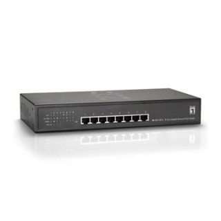 switch level one no gestion 8p 10/100/1000 4 p poe plus 120w