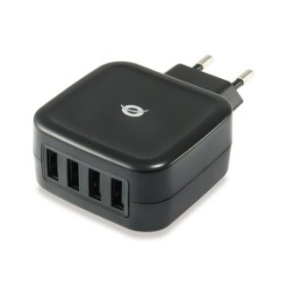 cargador usb conceptronic 25w althea 5v 4xusb  4x1a  25w