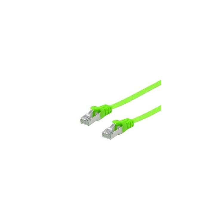 607660 cable de red amarillo 1 m cat6a u/ftp  stp