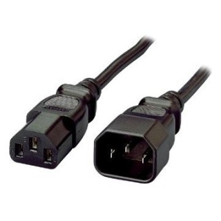 cable alargo alimentacion iec macho   hembra equip 1,8m 112100