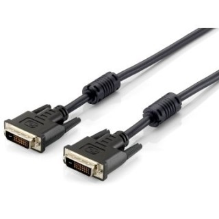 cable dvi equip dual link macho   macho 3m con ferritas  dvi d  118933