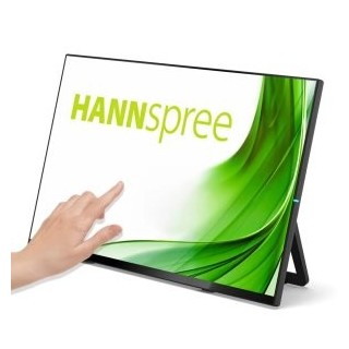 monitor 27" tactil dp hdmi hanns ht279ppb fhd 400 cd/m2 2x2w vesa 100x100 portable