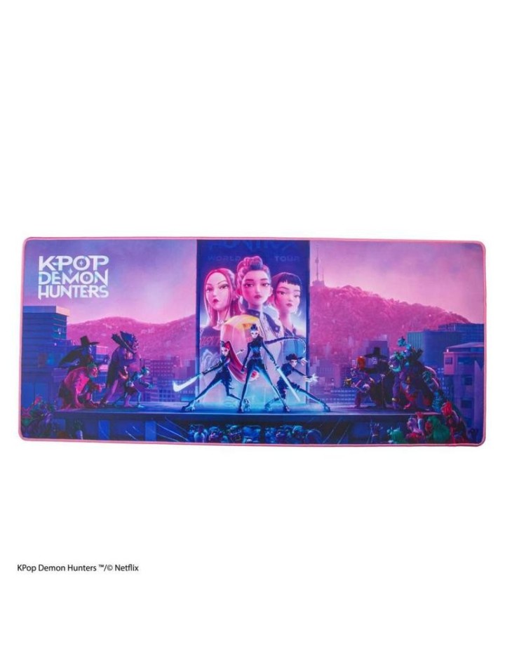 cinereplicas alfombrilla de escritorio xl kpop demon hunters takedown huntr   x