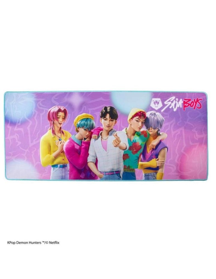 cinereplicas alfombrilla de escritorio xl kpop demon hunters saja boys
