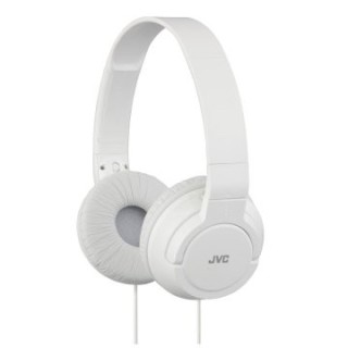 headset jvc ha s180 w con cable jack 3.5mm color blanco