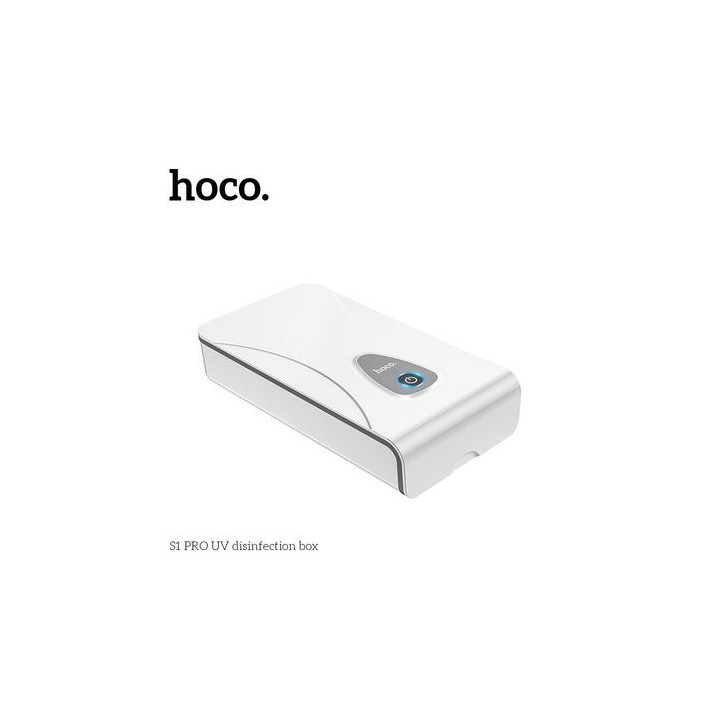 esterilizador uv hoco box s1 pro   blanco   global version