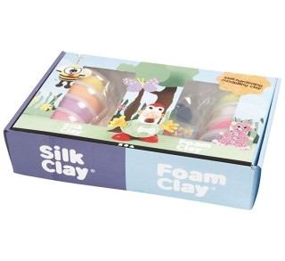 (obsoleto) set llaveros silk clay+acc