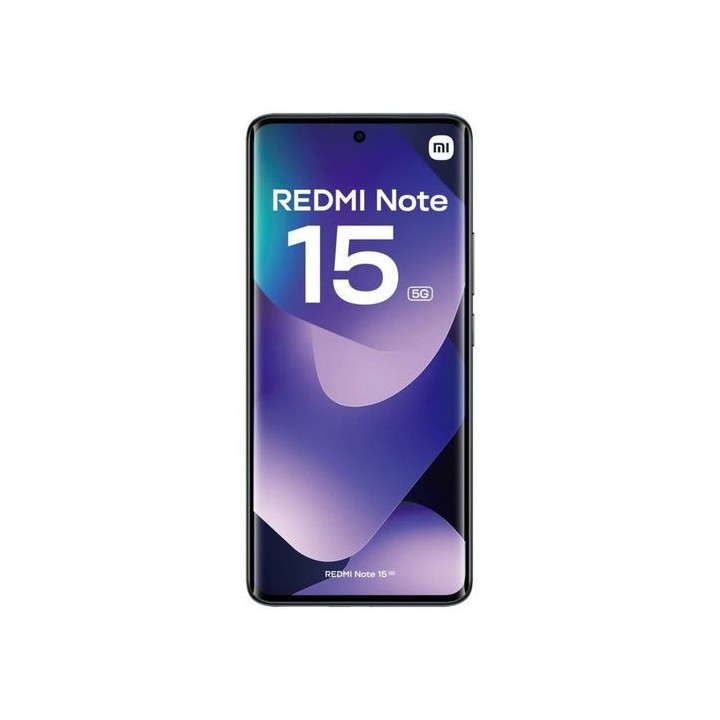 smartphone xiaomi redmi note 15 5g 6,83" 8gb ram 256gb rom black