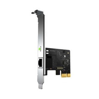 tarjeta de red pcie gigabit mercusys incluye soporte estandar y de perfil bajo