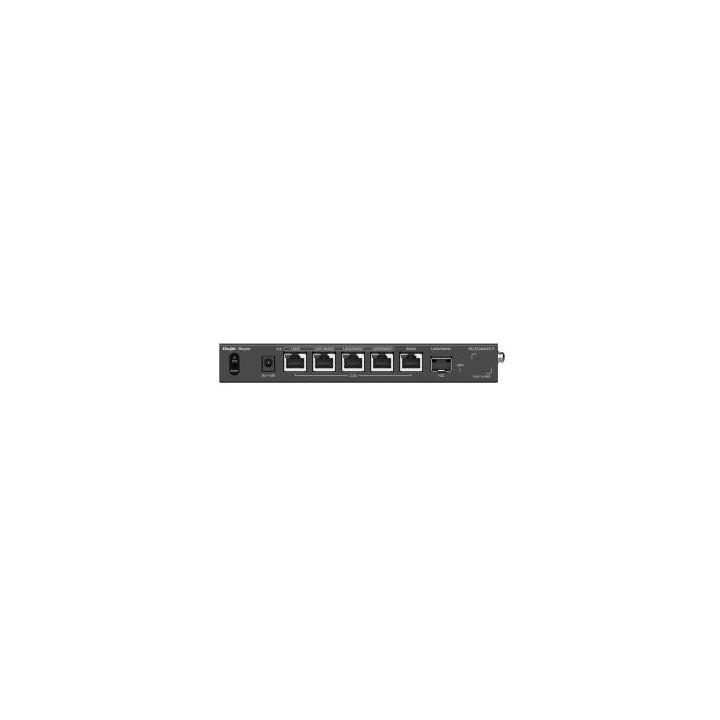 router vpn ruijie rg eg406xs p 5p 5x2.5gb  4 poe+  1x10ge sfp+ multi wan portal en la nube