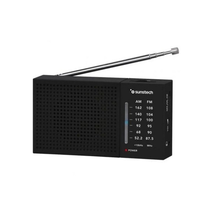 radio portatil analogica sunstech rps412bk negro
