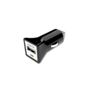 cargador de coche approx a usb 5v/1a color negro appusbcarb