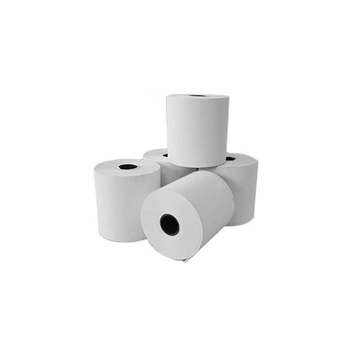 pack de 10 rollos de palpel termico de 57x55mm libre de bisfenol a