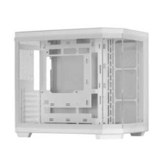 mars gaming caja ordenador mars gaming mc3tcorew atx cristal templado blanco