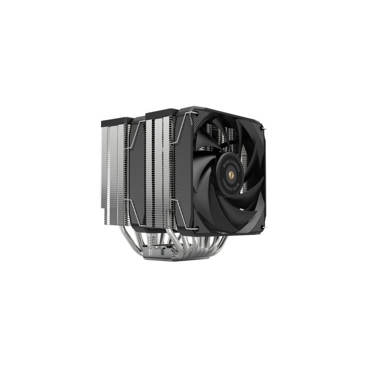 ventilador con disipador de cpu mars gaming mcpu xu9 black dual 9 heatpipes tdp 400w doble disipador