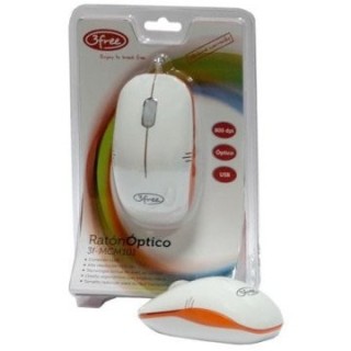 mouse 3free mcm101/wo diseaÂ¥o blanco naranja