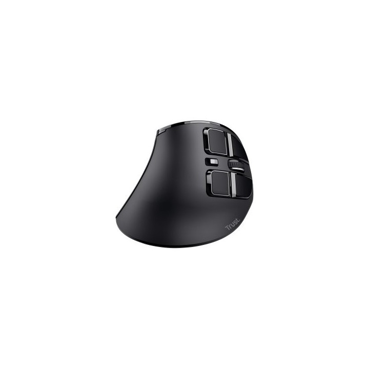mouse trust wireless ergo voxx recargable diseaÂ¥o vertical 1200 2400dpi 9 botones 23731