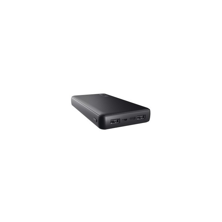 powerbank universal trust 24676 primo 20000mah color negro input micro usb y usb c out 2 usb a 1 usb