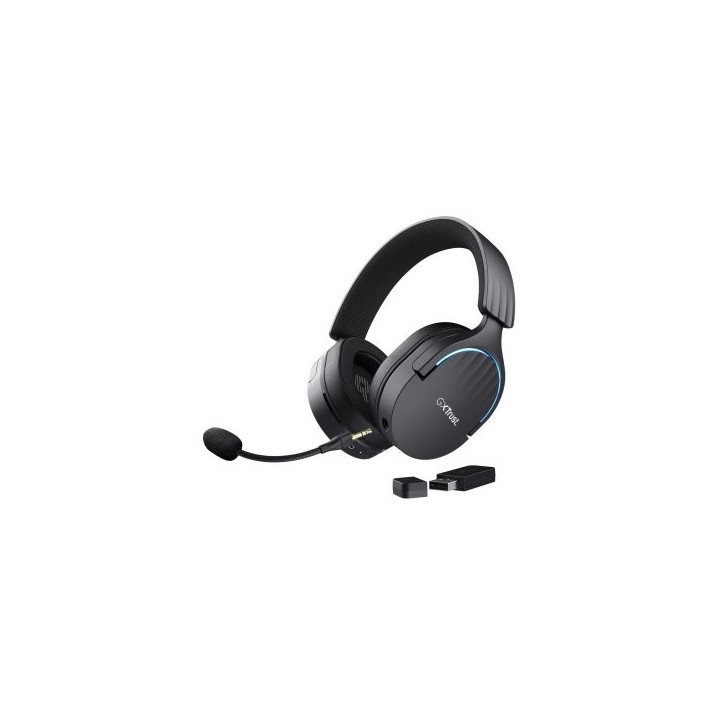 headset bluetooth trust gaming fayzo gxt 491 negro 24901 bt y usb 2.4ghz microfono desmontable y fle