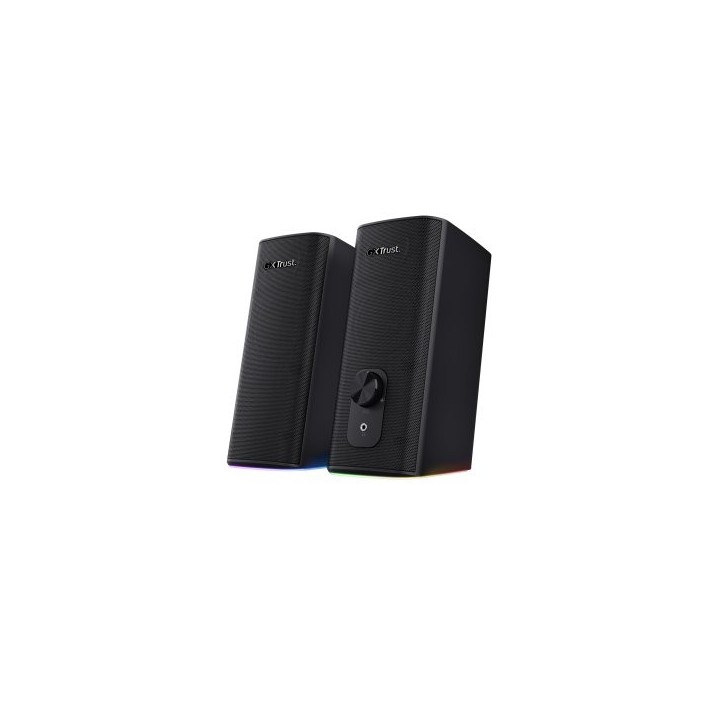 altavoces 2.0 bluetooth trust cetic 24970 18w color negro bt y jack 3.5mm control de volumen aliment