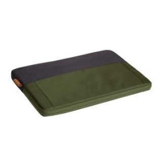 funda de portatil 16" trust lisboa 25247 soft sleeve color negro/verde tablets/portatiles hasta 16"