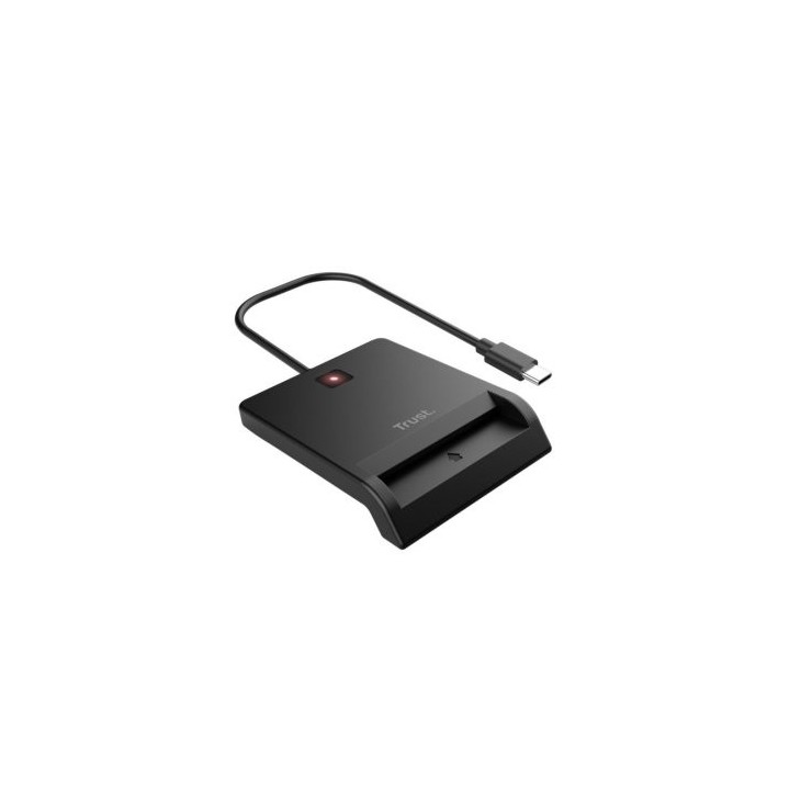 lector externo de dnie trust primo usb c compatible con eid, dnie 4.0, edowod o cie