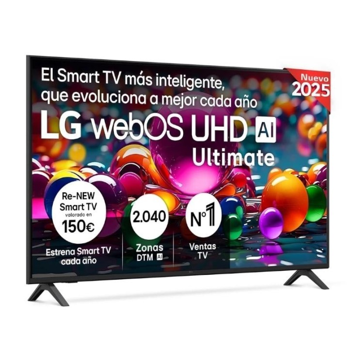 lg 55ua75006la tv 55" uhd 4k ai stv usb hdmi bt