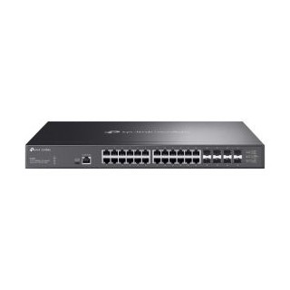 switch gestionable l2+ tp link sx3832 24x10gbps 8xsfp+10gb  app omada metalico enrackable