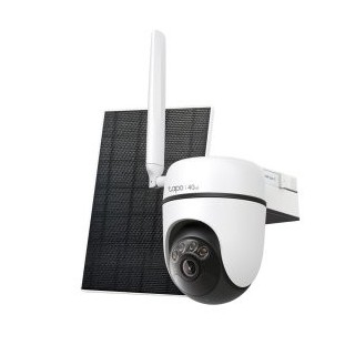 camara ip exterior 4g lte tp link tapo c615g alimentada por panel solar con bateria 4k
