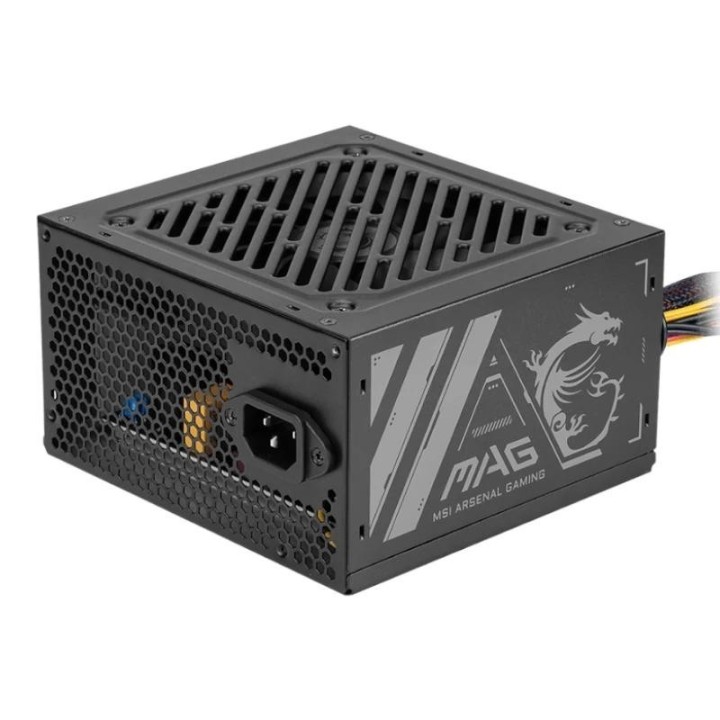 msi fuente ali.mag a500n h 500w 24pin atx pack 5