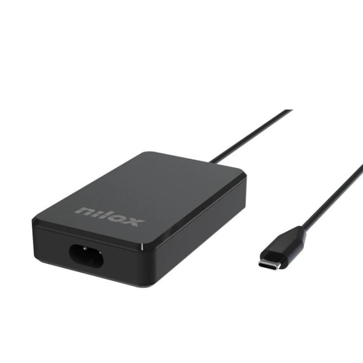 nilox alimentador gan usb c para port?til  90w