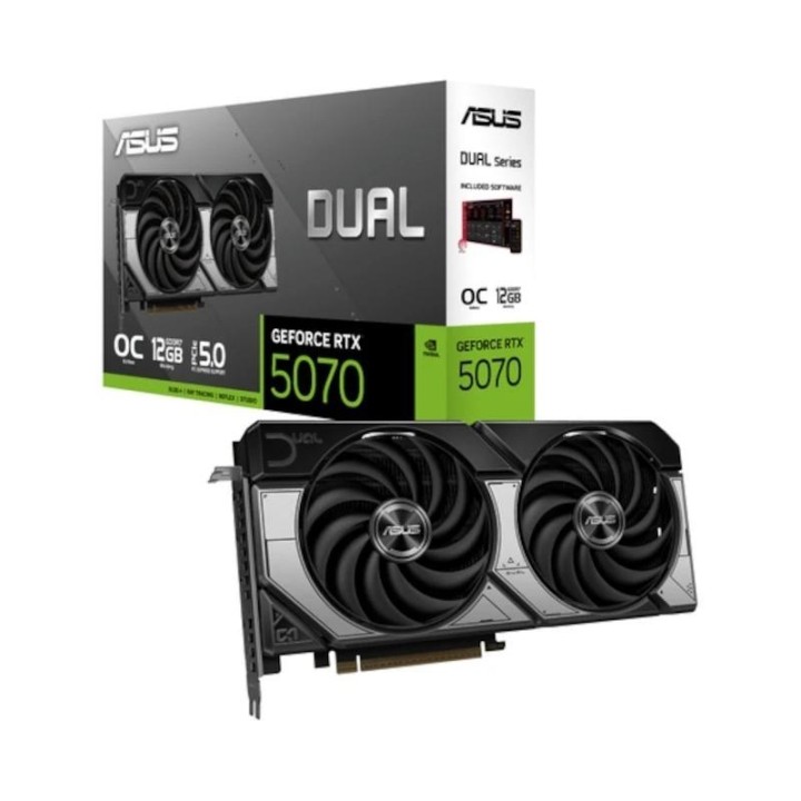 asus vga nvidia dual rtx 5070 o12g ddr7