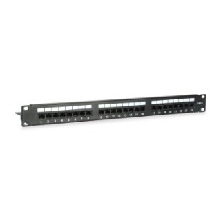 patch panel equip 24 puertos utp categoria 6