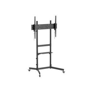 soporte de suelo con ruedas equip 650637 para pantalla de 50"   100" max vesa 800x600 70kg