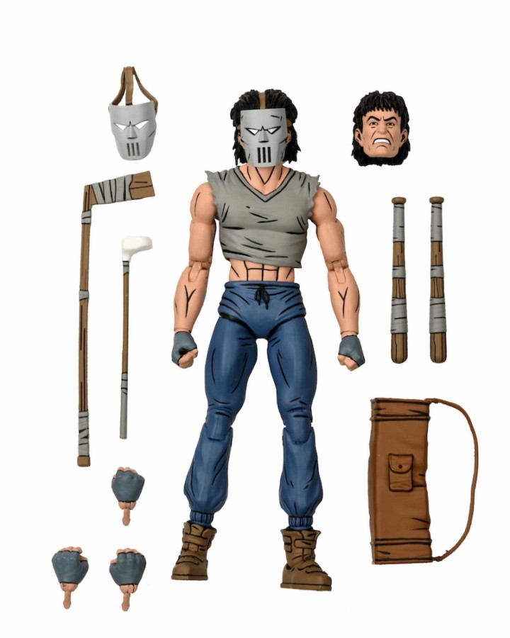 neca figura neca tmnt mirage comics scale action figure -  casey  jones