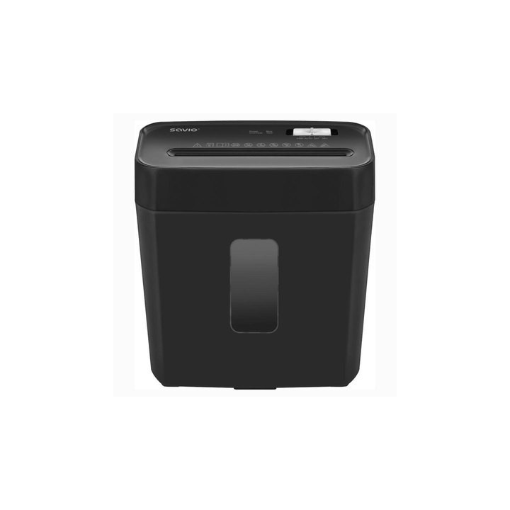 destructora papel savio nd 01 black seguridad p 4 230w 11.5l destruye tarj. grap clips